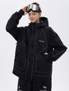 Damen-Allwetter-Schneejacke „Mountain Chill“ mit Reflektoren – Ideal zum Nachtskifahren und Snowboarden