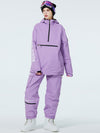 WinterPeak SnowGuard Anorak-Schneeanzüge für Herren mit halbem Reißverschluss