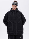 Damen-Allwetter-Schneejacke „Mountain Chill“ mit Reflektoren – Ideal zum Nachtskifahren und Snowboarden