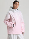 Gsou Snow Damen-Pullover-Anorak, strapazierfähig, Bergflauschig, Baggy-Schneejacke