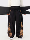 Hyper Flux Herren Hyper Flux Color Graffiti Panel Reflective Line Jogger Baggy Snow Pants