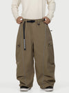 Wild Motion Herren-Schneehose mit reflektierenden Cargotaschen und extra weitem Schnitt