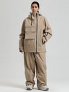 Gsou Snow Terrain Flow FlexZip Hybrid Cargo Snowboardanzüge für Damen