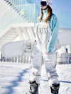 Damen Rabbit Snow Freestyle Mountain Discover Snowboardhose Ski-Latzhose
