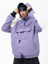 Herren Mountain Freestyle Cargo Pocket Bomber Camo Snowboardjacke