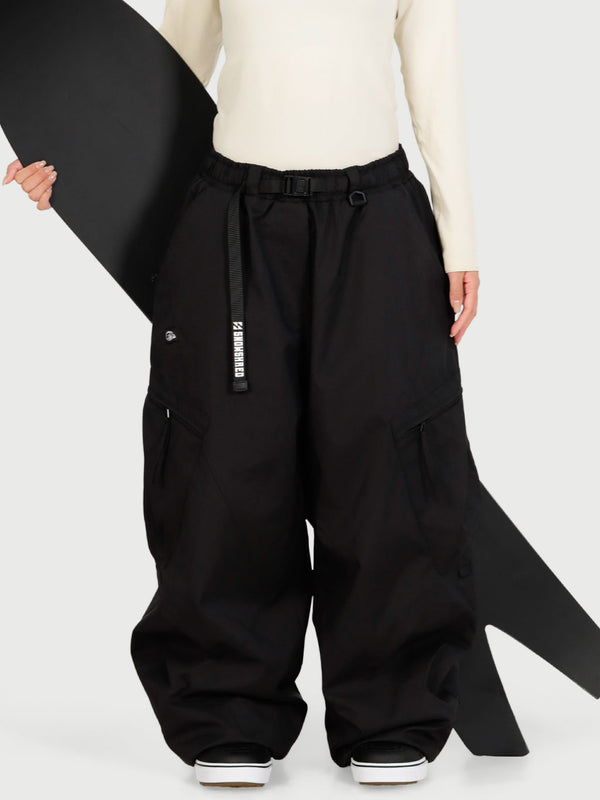TerrainFlex Freestyle Oversized Cargo-Schneehose für Damen – Crew Edition
