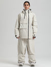 Gsou Snow Terrain Flow FlexZip Hybrid Cargo Snowboardanzüge für Damen