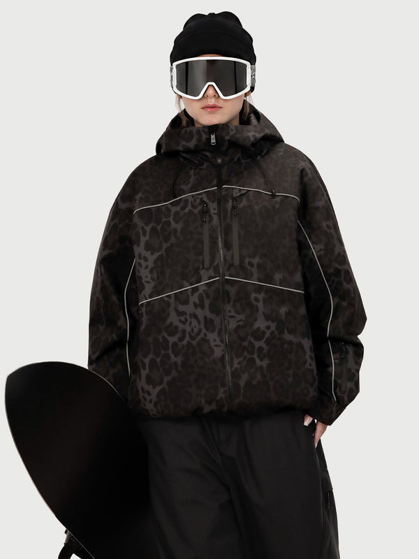 Nightline Park Rider Freestyle-Snowboardjacke für Damen mit reflektierenden Einsätzen