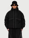 UrbanCraft Damen-Schneejacke mit reflektierenden Elementen – Workwear Street Fit