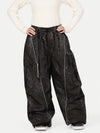 Wild Motion Damen-Schneehose mit reflektierenden Cargotaschen und extra weitem Schnitt