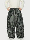 Wild Motion Herren-Schneehose mit reflektierenden Cargotaschen und extra weitem Schnitt