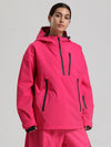 Gsou Snow Damen-Pullover-Anorak, strapazierfähig, Bergflauschig, Baggy-Schneejacke