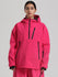 Gsou Snow Damen-Pullover-Anorak, strapazierfähig, Bergflauschig, Baggy-Schneejacke