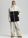 Gsou Snow HyperDrive Ganzjahres-Skianzug für Herren, Farbblock-Design, Cargo-Stil