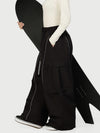 Wild Motion Damen-Schneehose mit reflektierenden Cargotaschen und extra weitem Schnitt
