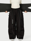 Wild Motion Damen-Schneehose mit reflektierenden Cargotaschen und extra weitem Schnitt
