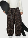 Wild Motion Herren-Schneehose mit reflektierenden Cargotaschen und extra weitem Schnitt