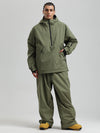 Gsou Snow Herren-Snowboardanzug, strapazierfähig, urbaner Look, Pullover-Anorak