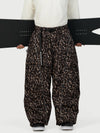 Wild Motion Herren-Schneehose mit reflektierenden Cargotaschen und extra weitem Schnitt