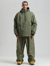 Gsou Snow Herren-Snowboardanzug, strapazierfähig, urbaner Look, Pullover-Anorak
