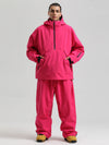 Gsou Snow Herren-Snowboardanzug, strapazierfähig, urbaner Look, Pullover-Anorak