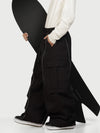 Wild Motion Herren-Schneehose mit reflektierenden Cargotaschen und extra weitem Schnitt