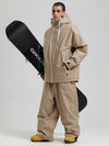 Gsou Snow HyperDrive Ganzjahres-Skianzug für Herren, Farbblock-Design, Cargo-Stil