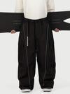 Wild Motion Herren-Schneehose mit reflektierenden Cargotaschen und extra weitem Schnitt