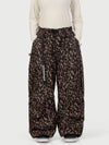 Wild Motion Damen-Schneehose mit reflektierenden Cargotaschen und extra weitem Schnitt