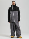 Gsou Snow HyperDrive Ganzjahres-Skianzug für Herren, Farbblock-Design, Cargo-Stil