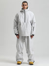 Gsou Snow Herren-Snowboardanzug, strapazierfähig, urbaner Look, Pullover-Anorak