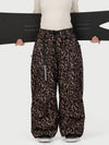 Wild Motion Damen-Schneehose mit reflektierenden Cargotaschen und extra weitem Schnitt