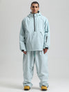 Gsou Snow Herren-Snowboardanzug, strapazierfähig, urbaner Look, Pullover-Anorak