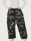 Wild Motion Damen-Schneehose mit reflektierenden Cargotaschen und extra weitem Schnitt