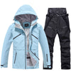 Herren-Skijacke und -hose mit Isolierung für Mountain Shredding