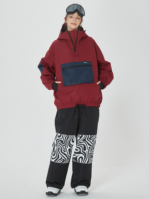 Damen Winter Baggy Snowboardanzug Prime Bomber Schneejacke & Hose