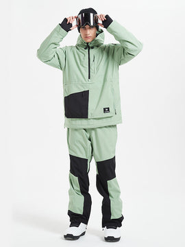 Herren Mountain Pro Anorak wasserdichter Schneeanzug