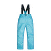 Unisex Mutu Schnee Winter-Latzhose für Jungen und Mädchen, Ski- und Snowboardhose