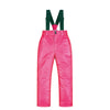 Unisex Mutu Schnee Winter-Latzhose für Jungen und Mädchen, Ski- und Snowboardhose