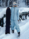 John Snow Damen-Schneeanzug, wasserdicht, zweiteilig, für Outdoor-Sportarten und alle Wetterbedingungen
