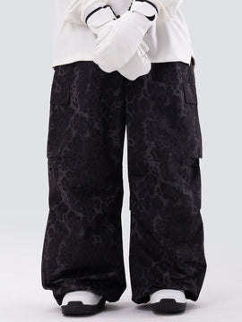 Mountain Chill Freestyle Prime Baggy Leopard Snowboardhose für Damen