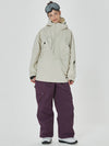Damen Freerider Baggy Anorak Jacke mit Swag Cargo Snowboardhose