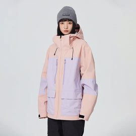 Searipe SnowBound Color Block Mountain Snowboardjacke für Damen