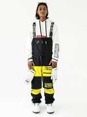 Pingup Unisex Breaking Bad Snowboardhose Latzhose für Herren