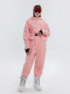 Arctic Queen Stripe Mountain Infinity Einteiler-Schneeanzug für Damen, Ski-Overall