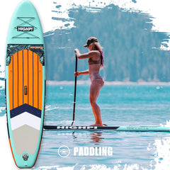 Havana Wildlife 10'6'' aufblasbares Stand-Up-Paddle-Board-Paket mit komplettem Zubehör