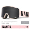Nandn Unisex Mountain Chill Snowboard-/Skibrille