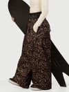 Urban Vibe Damen-Arbeitskleidungs-inspirierte, nietenverzierte, weite OG Baggy Schneehose