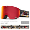 Nandn Unisex Snowboard-Schutzbrille zum Öffnen