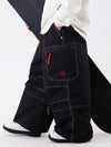 Wild Soul Steeze HypeShred Baggy Utility Cargo Schneehose / Shorts für Herren
